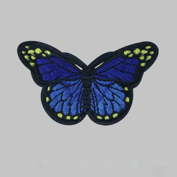 10x Aufnäher Bügelbild Applikation Flicken Schmetterling Bügelbilder Geschenk