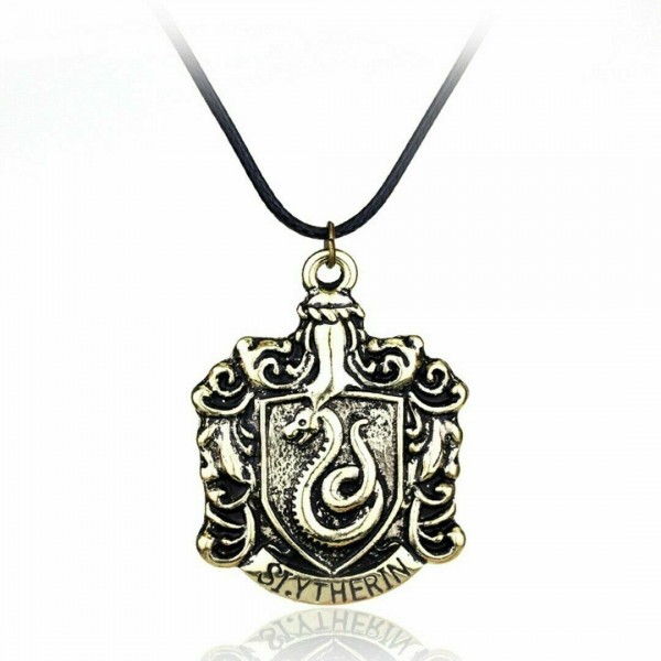 Antike Harry Potter Halskette | Hogwarts Schmuck Anhänger in Bronze