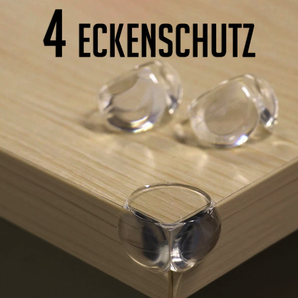 4x Tischkantenschutz Eckenschutz Ecken Schutz Baby Kinder Sicherheit Möbel Tisch