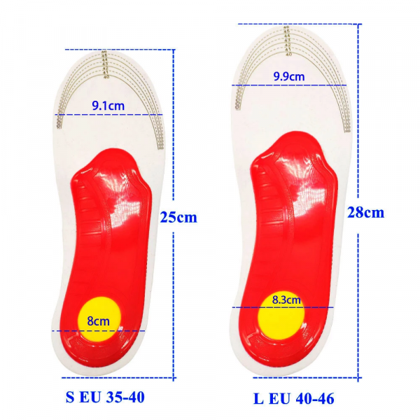 Korrektur Fuß Schmerz Linderung für Schuhe Bogen Unterstützung Sohle Plattfüße