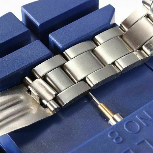 Stiftausdrücker Uhrmacherwerkzeug Armbandkürzer Blau für Uhrenarmband +3 Stifte