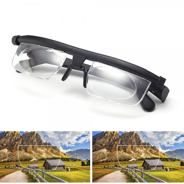 Brille individuell einstellbar (inkl. Tasche)