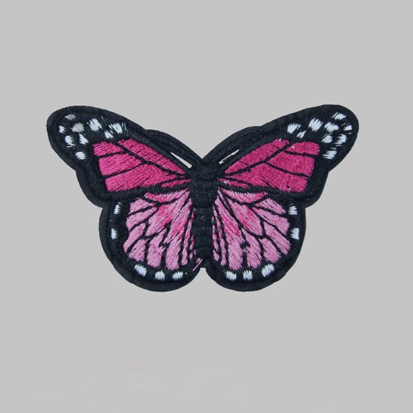 10x Aufnäher Bügelbild Applikation Flicken Schmetterling Bügelbilder Geschenk